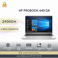 💻 HP ProBook 640 G8 – Core i5 11ᵉ Génération | 8Go RAM | 256Go SSD
