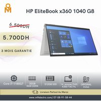 HP EliteBook x360 1040 G8 Core i7-1185G7 | 32Go RAM | 512Go SSD | Écran Tactile