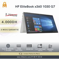 HP EliteBook x360 1030 G7 Core i5-10310U | 16Go RAM | 256Go SSD | Écran Tactile